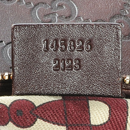 Gucci Guccissima Creole Hobo Chocolate 9 of 9