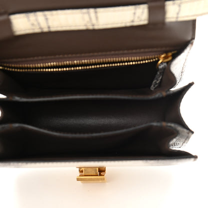 Celine Lizard Small Classic Box Flap Bag Natural 5 of 10