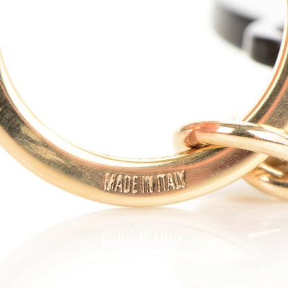 Gucci Crystal Resin Interlocking G Key Charm Black 3 of 4