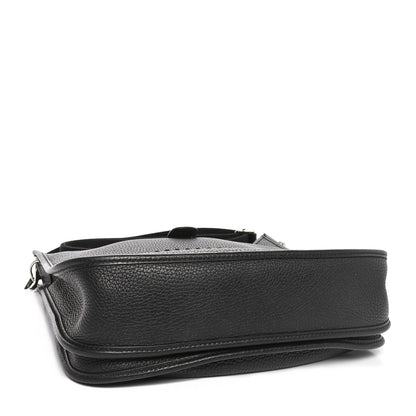 Hermes Taurillon Clemence Evelyne III PM Black 4 of 10