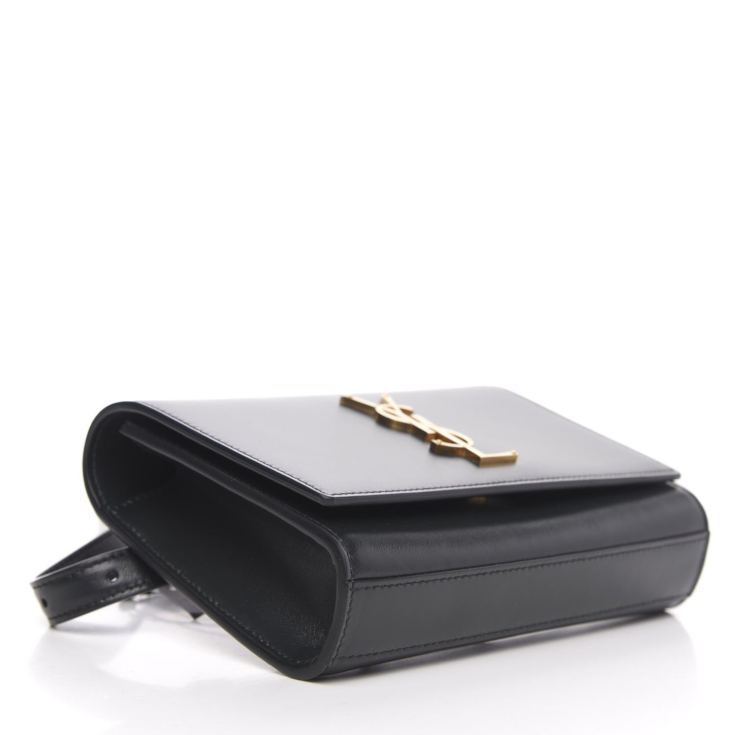 Saint Laurent Smooth Calfskin Monogram Kate Belt Bag Dark Leaf 4 of 8