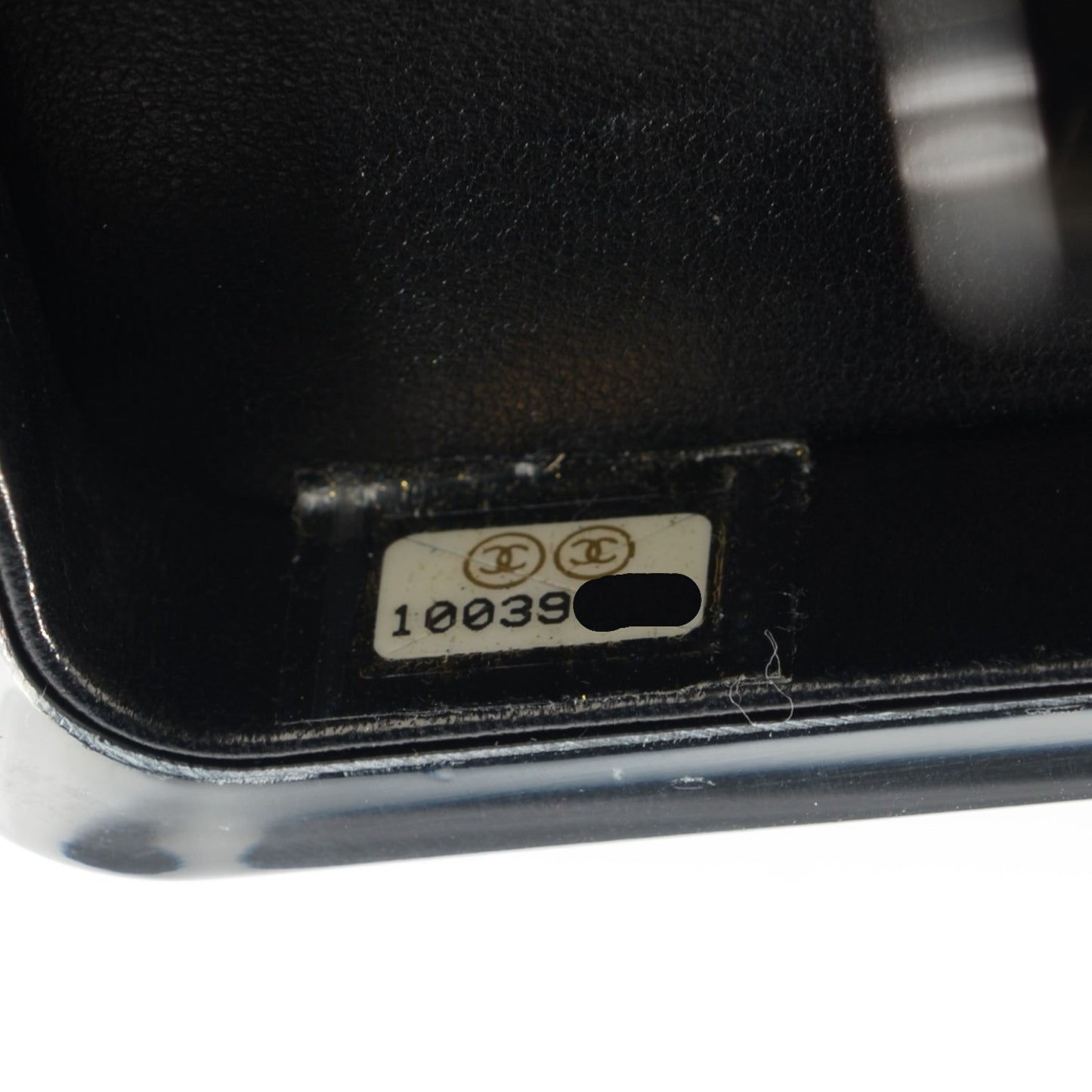 Lucite Wristlet Clutch Black Transparent