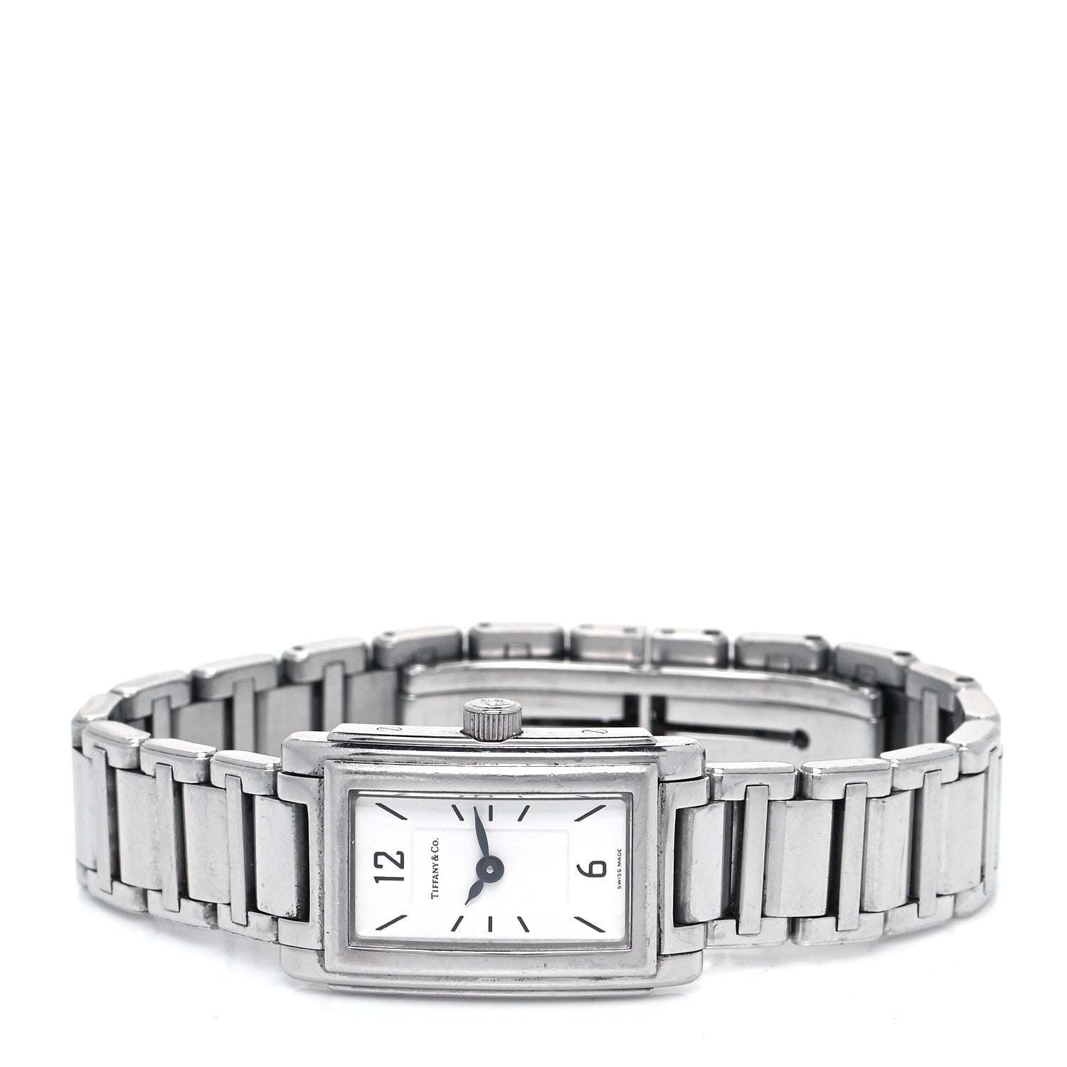 Tiffany Stainless Steel 18mm Resonator Quartz Watch 2 of 4