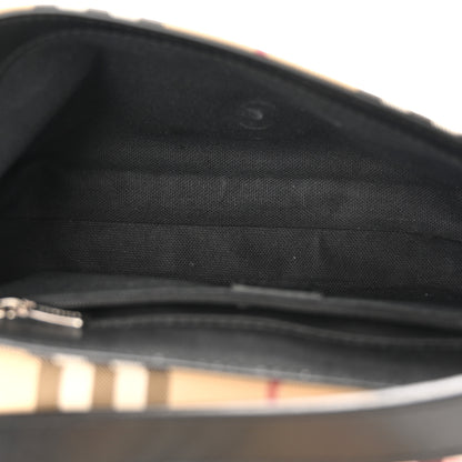 Burberry House Check Flap Shoulder Bag Black 5 of 14