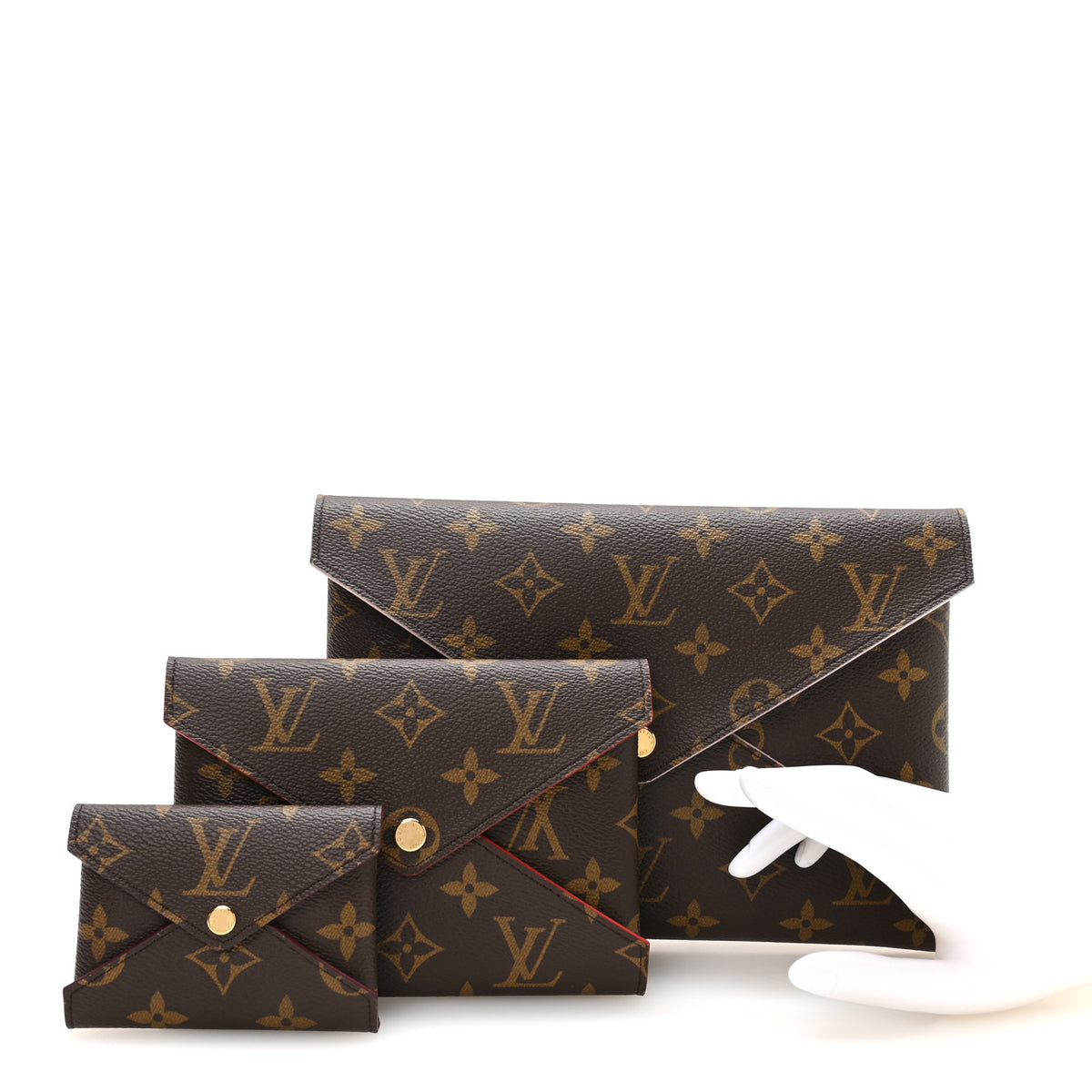 Louis Vuitton Monogram Kirigami Pochette Set 2 of 8