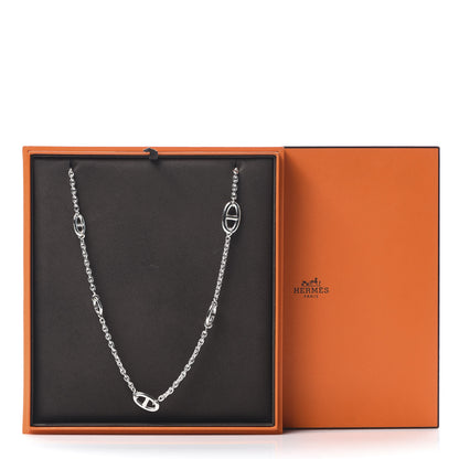 Hermes Sterling Silver Farandole Necklace 120 5 of 5