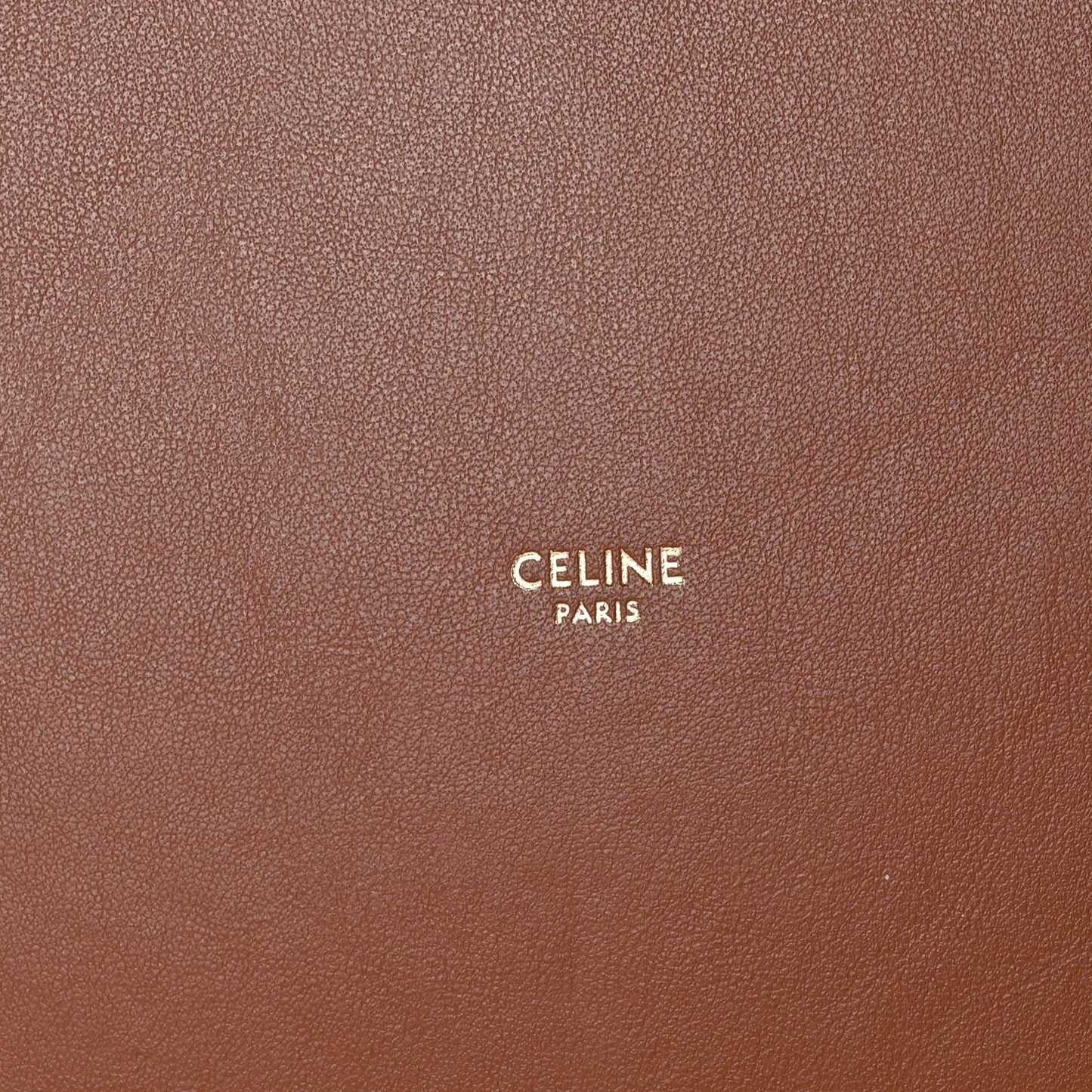 Canvas Smooth Calfskin Logo Bucket 16 Bag Beige Brown Tan