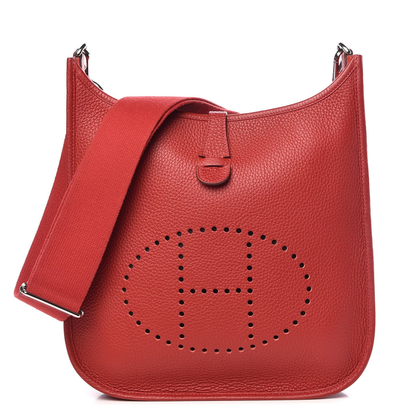Taurillon Clemence Evelyne III PM Rouge Casaque