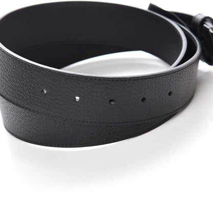 Gucci Textured Calfskin Double G 40mm Belt 95 38 Black 5 of 6