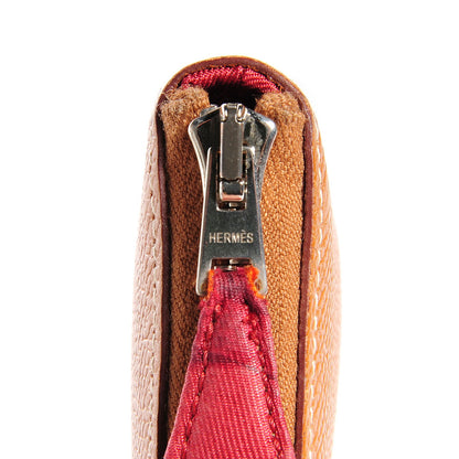 Hermes Epsom Silk'in Wallet Gold 2 of 11