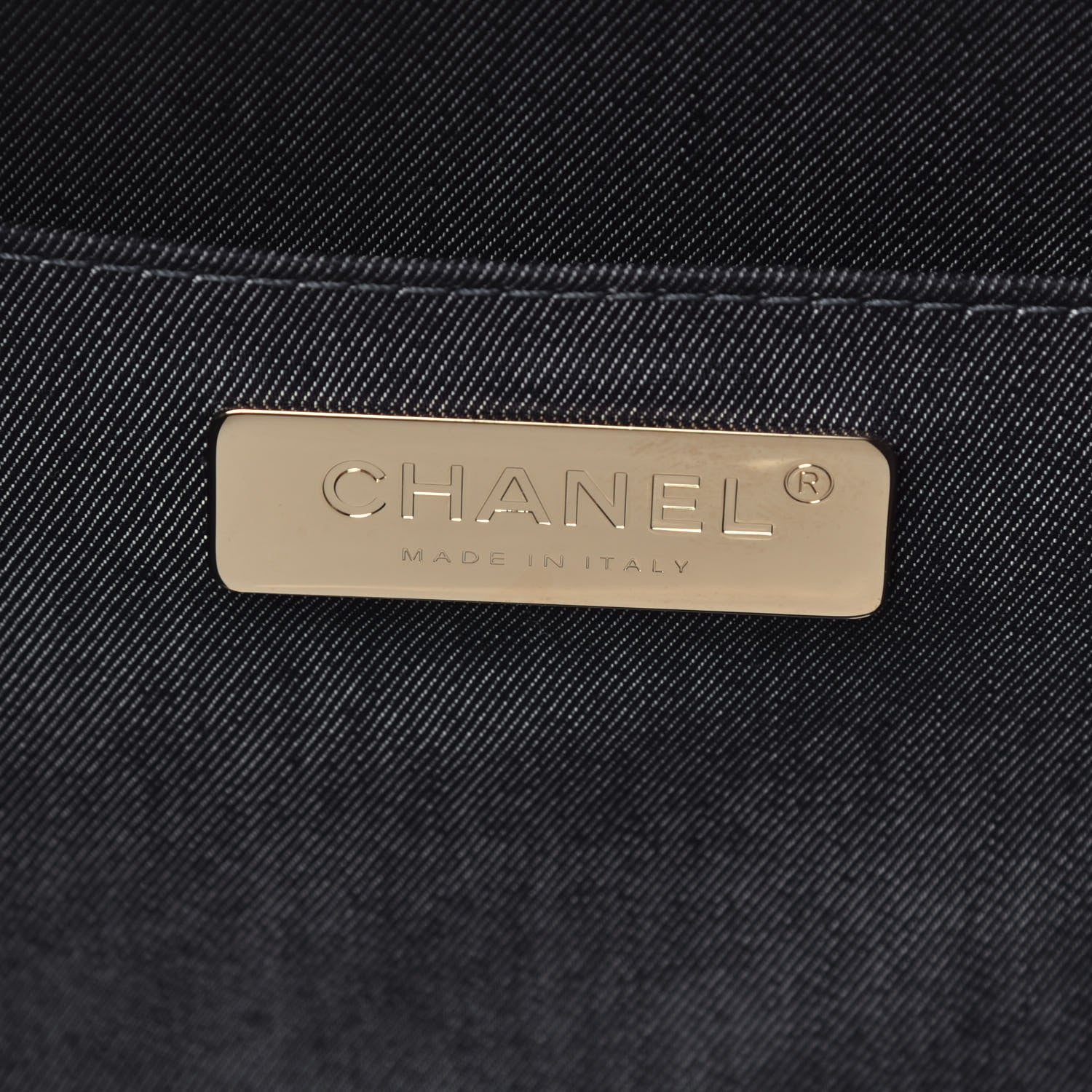 Chanel Crumpled Calfskin Cotton Small En Vogue Round Bag Black 7 of 10