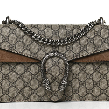 Gucci GG Supreme Monogram Small Dionysus Shoulder Bag Taupe 9 of 11
