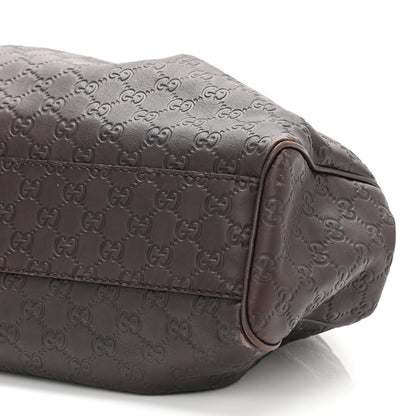 Gucci Guccissima Medium Sukey Tote Chocolate 10 of 10