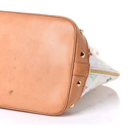 Louis Vuitton Monogram Multicolor Alma White 10 of 11