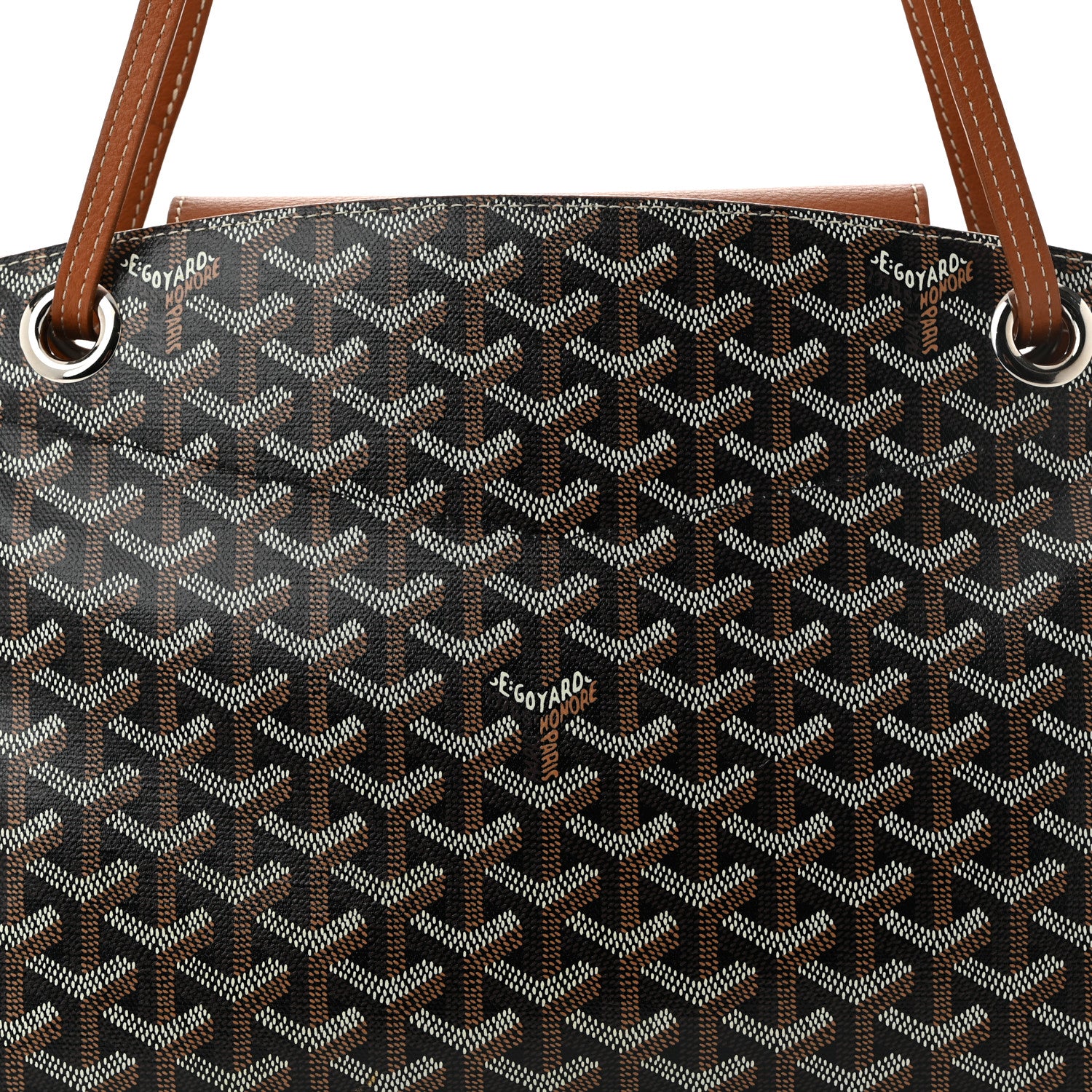 Goyard Goyardine Rouette PM  Black Gold 7 of 9