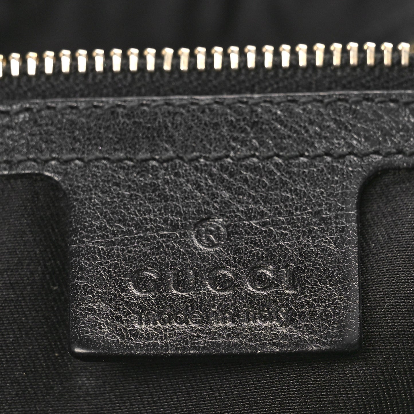 Monogram Large Positano Tote Black