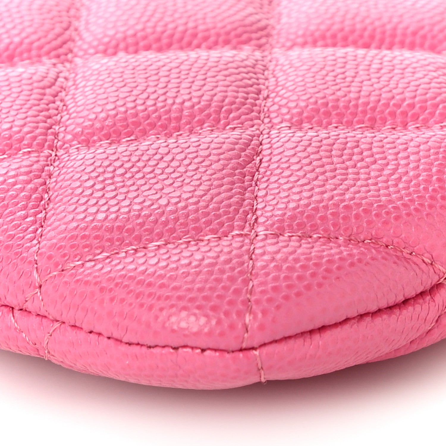 Chanel Caviar Quilted Small Cosmetic Case Pink 10 of 11