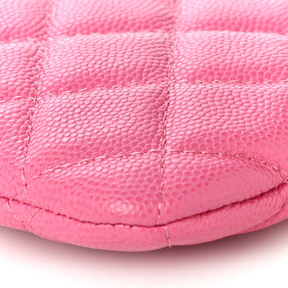 Chanel Caviar Quilted Small Cosmetic Case Pink 10 of 11