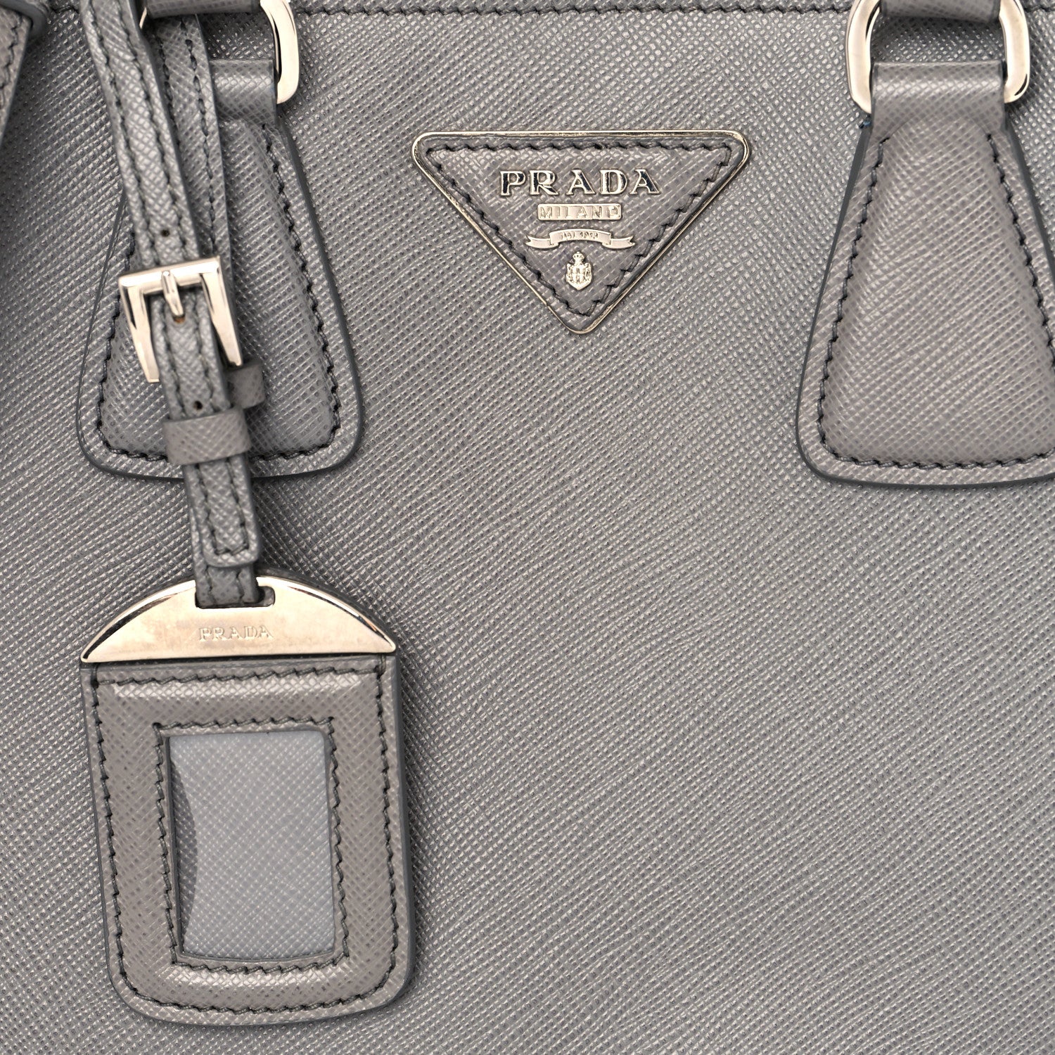 Prada Saffiano Lux 2way Tote Marmo Nube 7 of 12