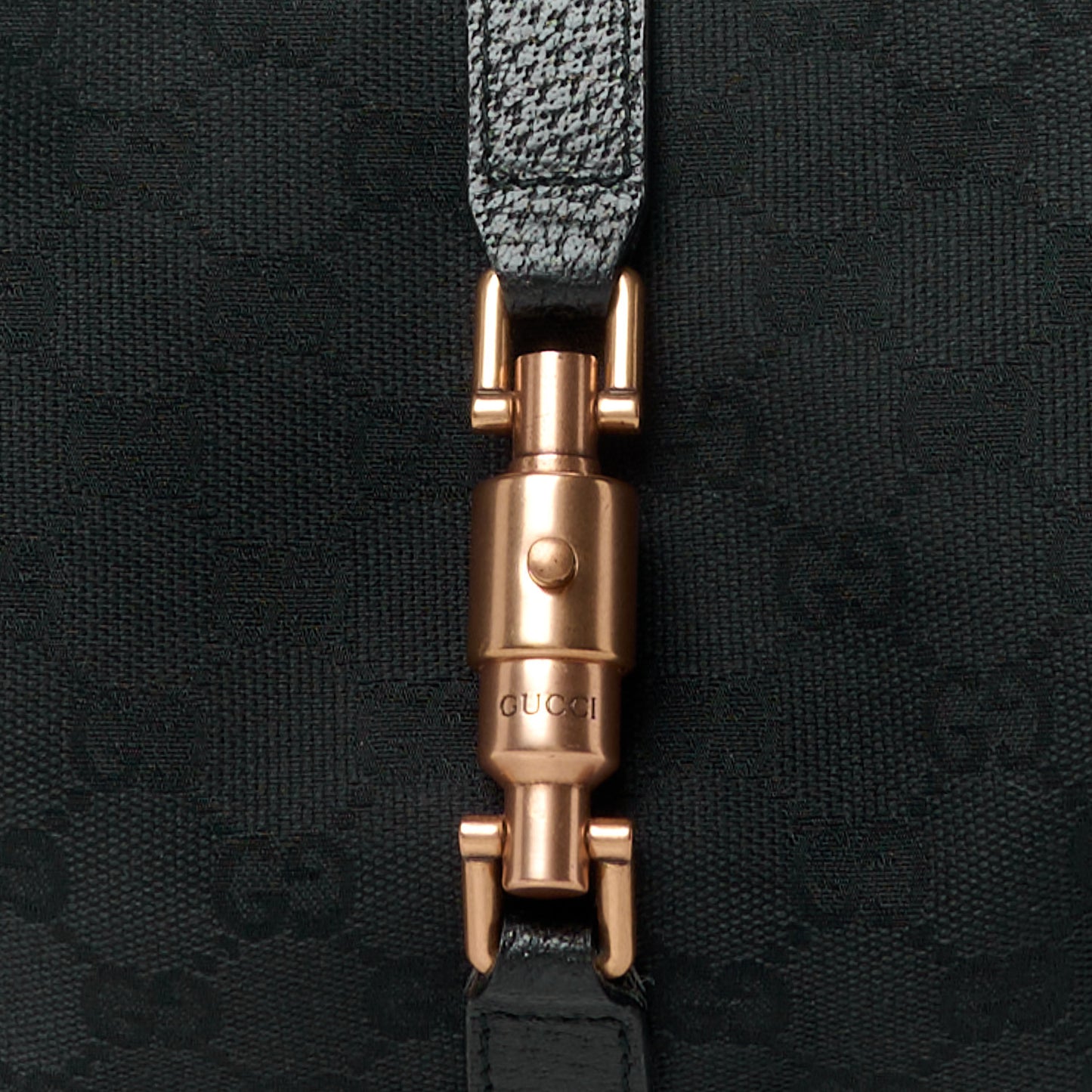 Monogram Calfskin Large Bardot Tote Black