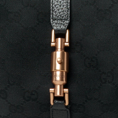 Gucci Monogram Calfskin Large Bardot Tote Black 8 of 12