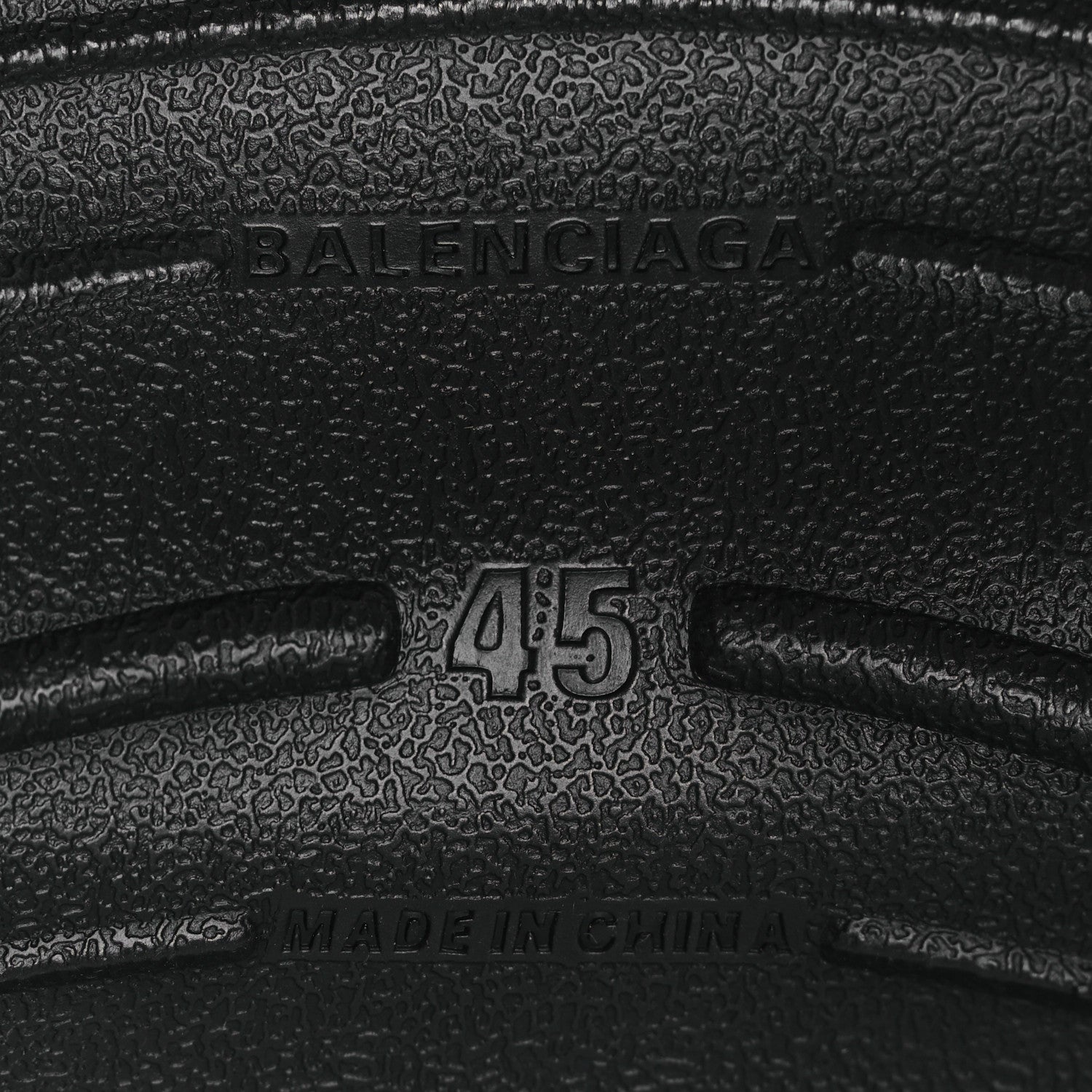 Balenciaga EVA Molded Mens HD Mules 45 Black 8 of 10