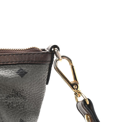 MCM Visetos Medium Essentials Shopper Tote Phantom Grey 8 of 13