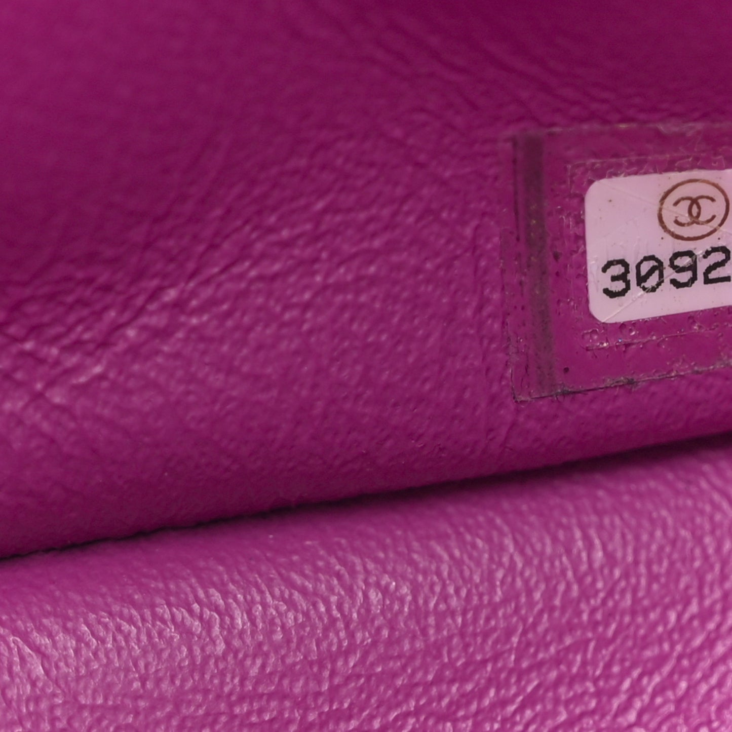Lambskin Quilted Mini Square Flap Purple