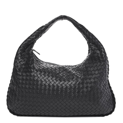 Bottega Veneta Nappa Intrecciato Large Veneta Hobo Black 1 of 12