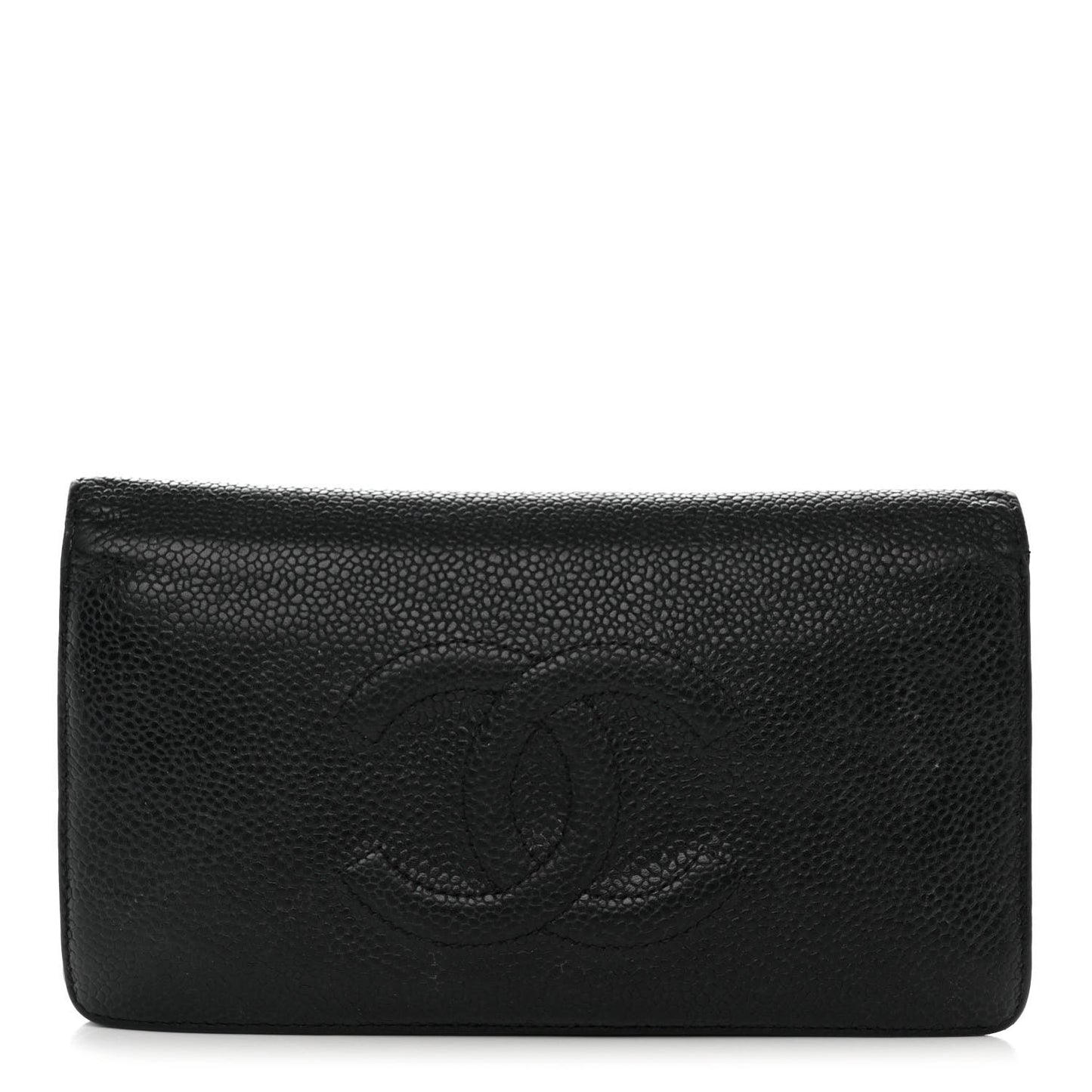 Caviar Timeless CC Yen Wallet Black