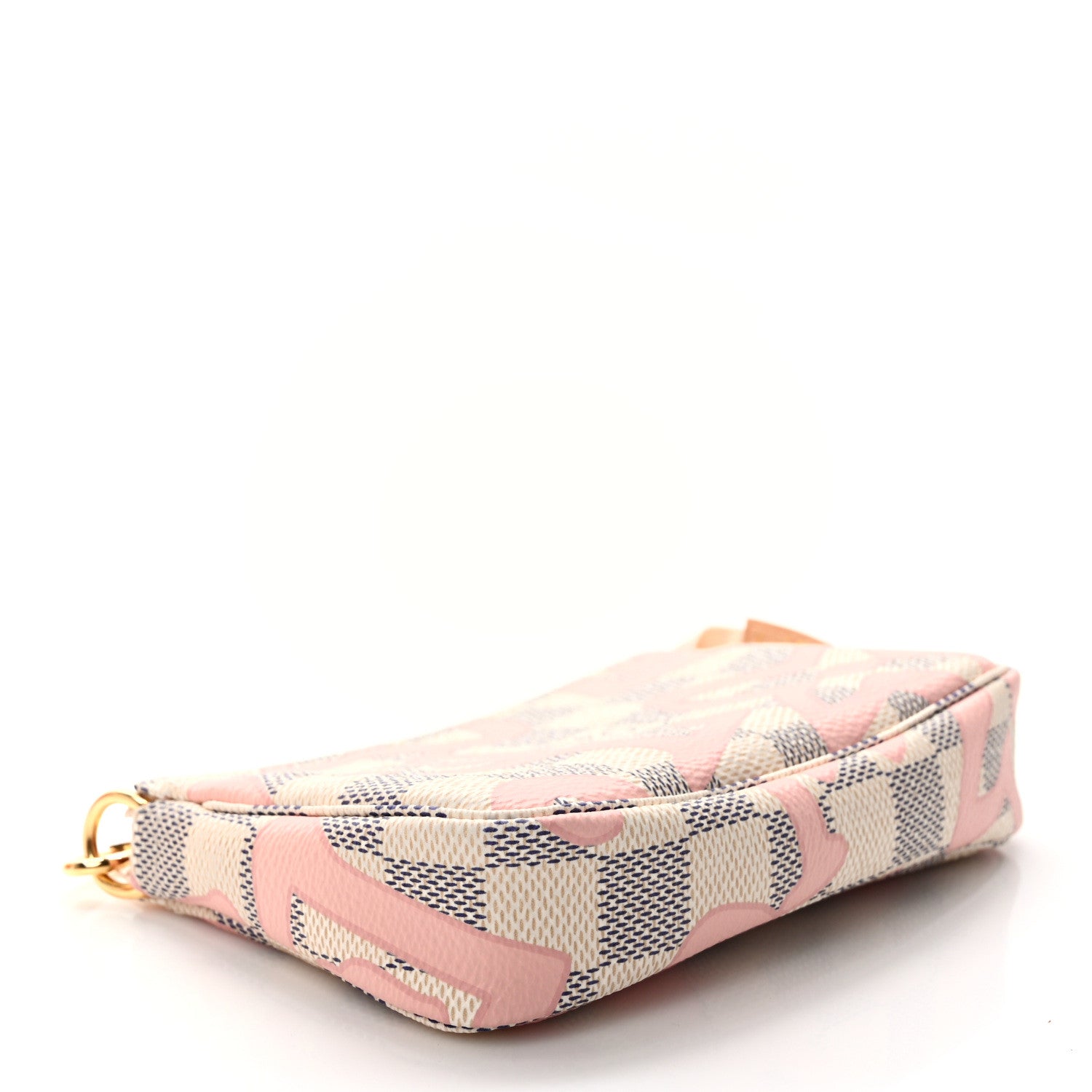 Louis Vuitton Damier Azur Tahitienne Mini Pochette Accessories 3 of 8