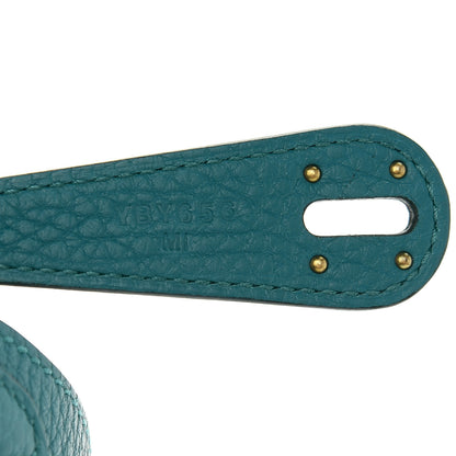Hermes Taurillon Clemence Lindy 26 Vert Bosphore 7 of 9