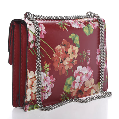 Gucci Calfskin Blooms Print Medium Dionysus Shoulder Bag Romantic Cherry Multicolor 3 of 10