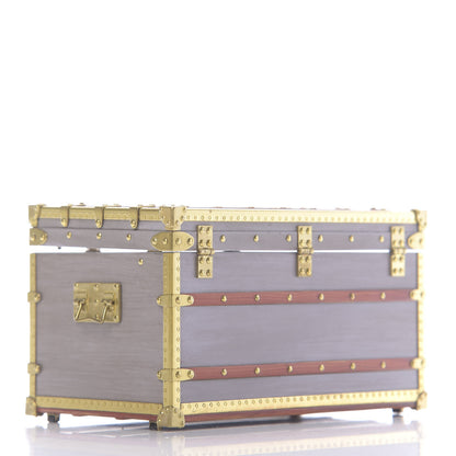 Louis Vuitton Mini Malle Zinc Trunk Paperweight Jewelry Box 2 of 9