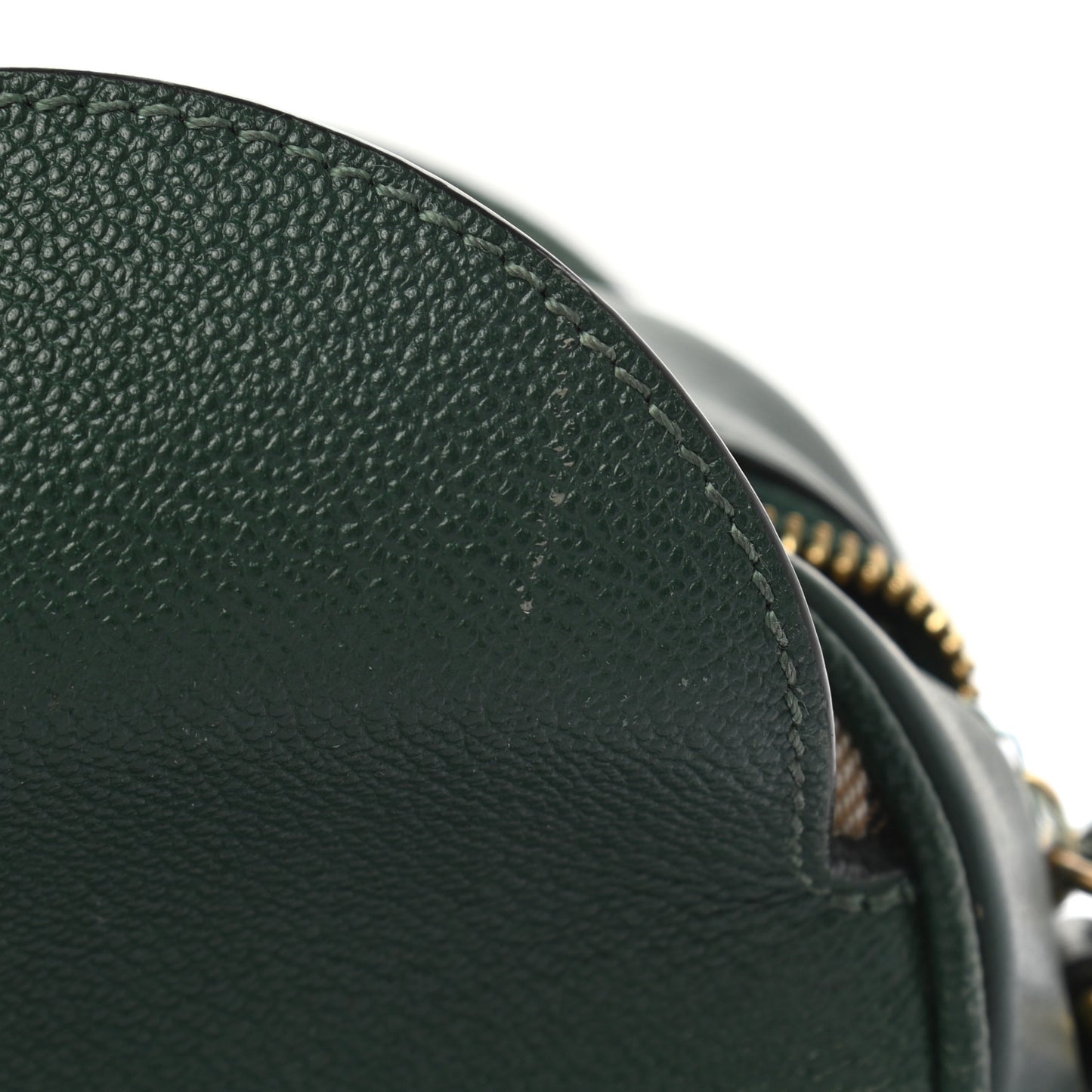 Soft Grain Calfskin Small Medley Crossbody Green