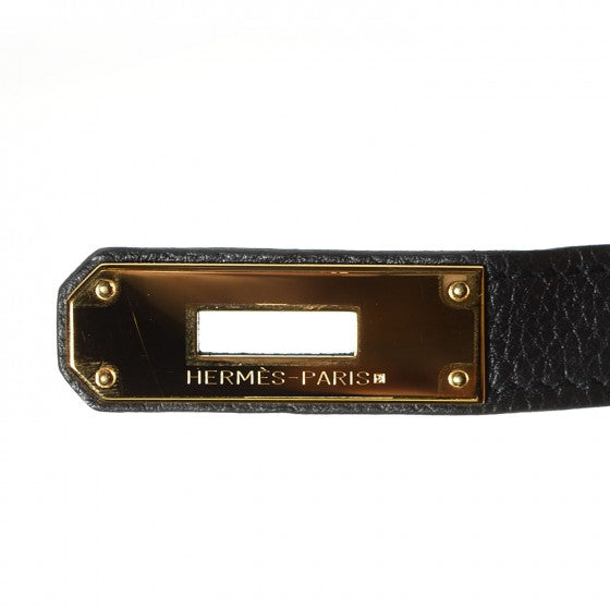 Togo Birkin 35 Black