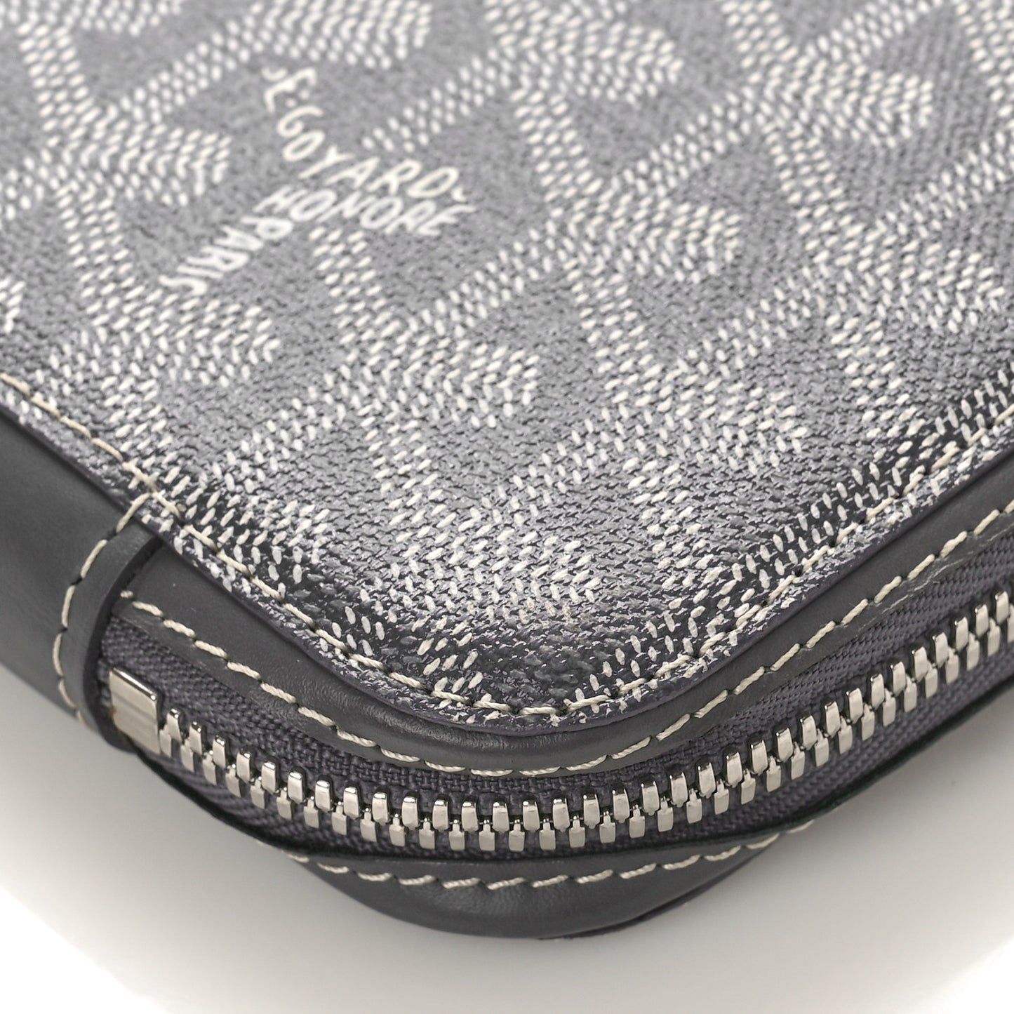 Goyardine Opera Wallet Grey