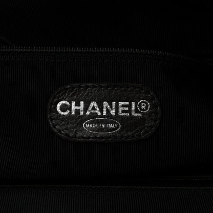 Chanel Caviar CC Shopper Tote Black 6 of 12