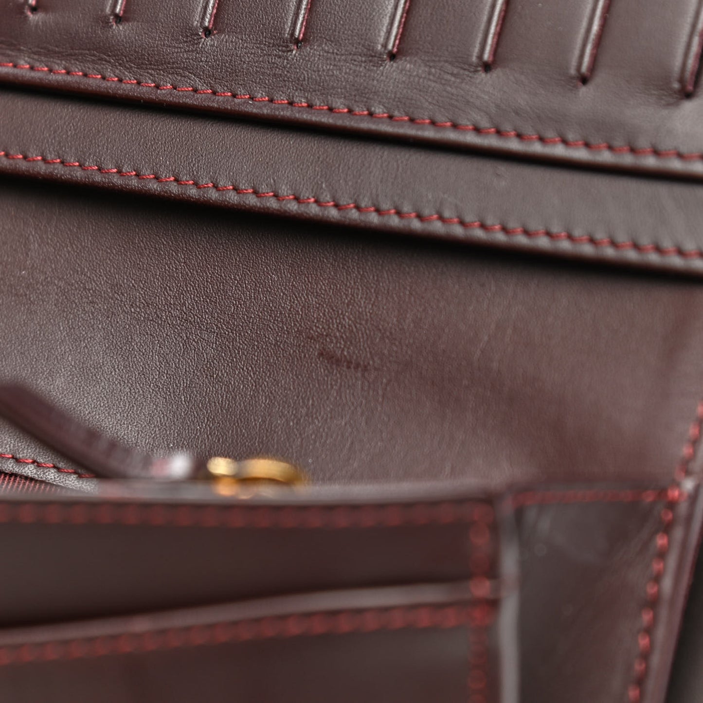 Caviar Quilted Yen Wallet Black