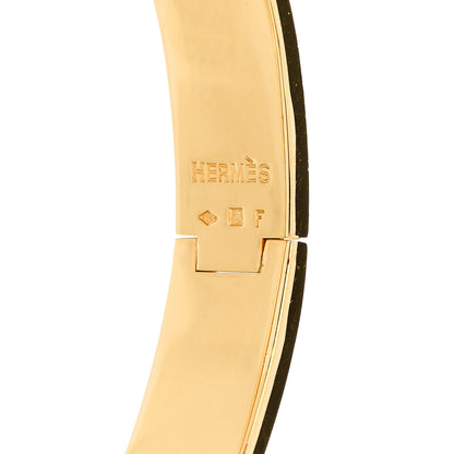 Hermes Enamel Narrow Clic Clac H Bracelet PM Lilas 4 of 4