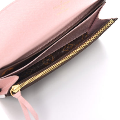 Louis Vuitton Monogram Emilie Wallet Rose Ballerine 5 of 8