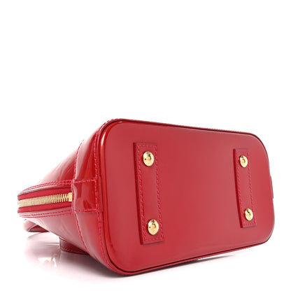 Louis Vuitton Vernis Alma BB Rose Indien 4 of 9