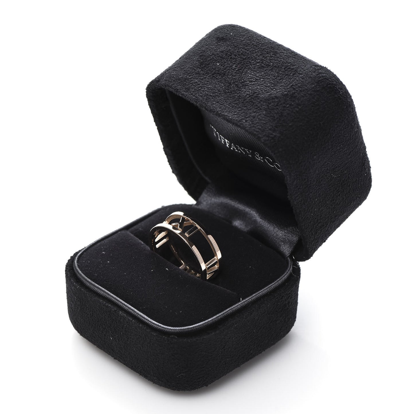 18K Rose Gold Atlas Open Ring 53 6.5
