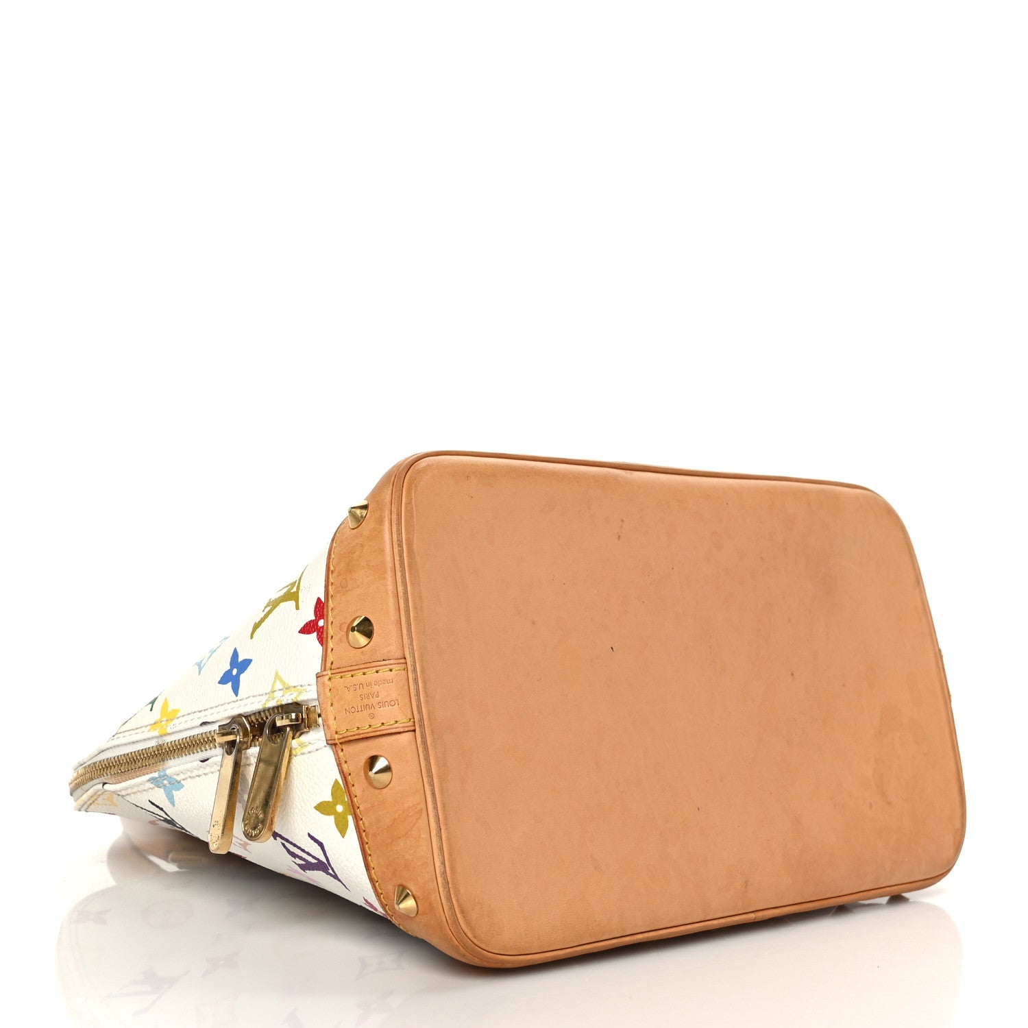 Louis Vuitton Monogram Multicolor Alma White 4 of 11