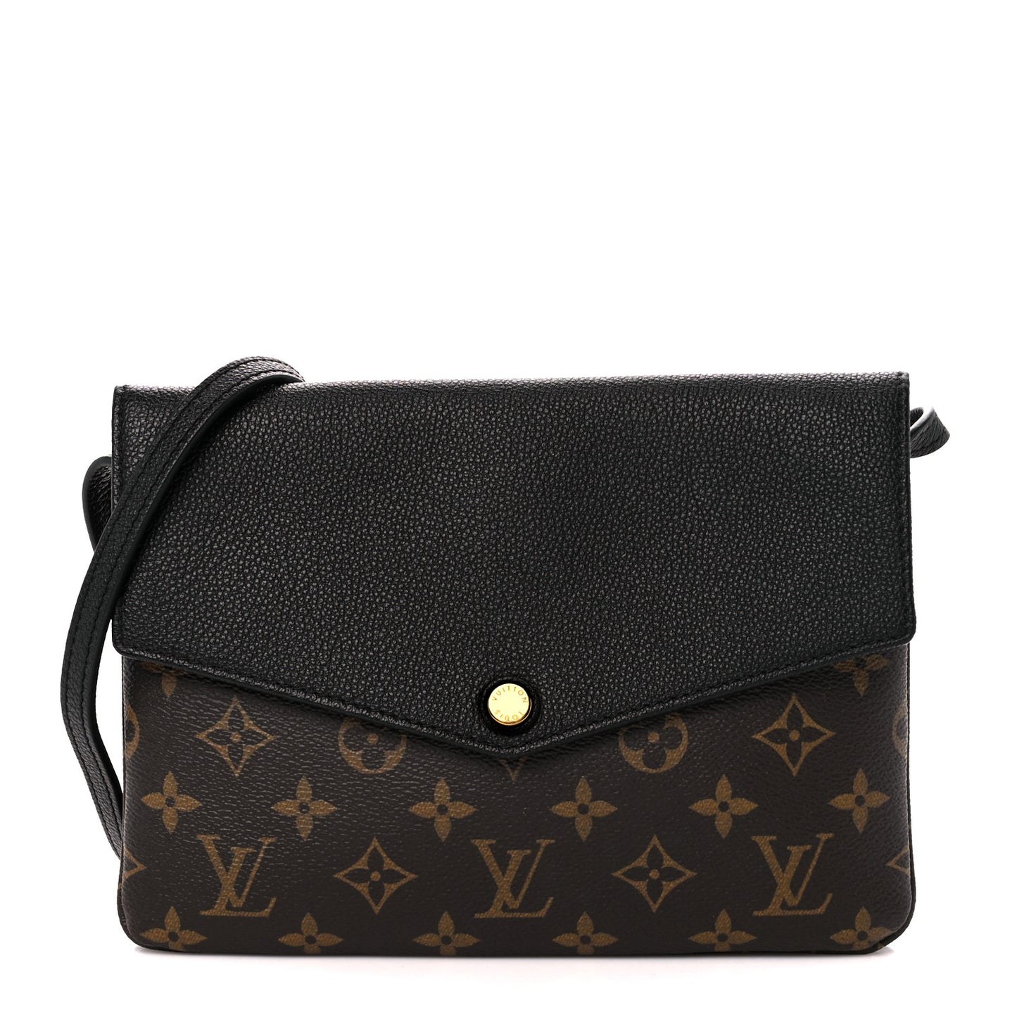 Monogram Twice Pochette Black