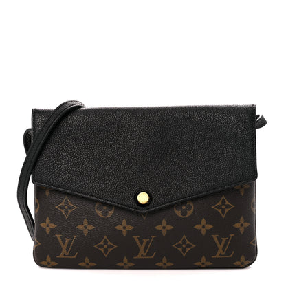 Louis Vuitton Monogram Twice Pochette Black 1 of 11
