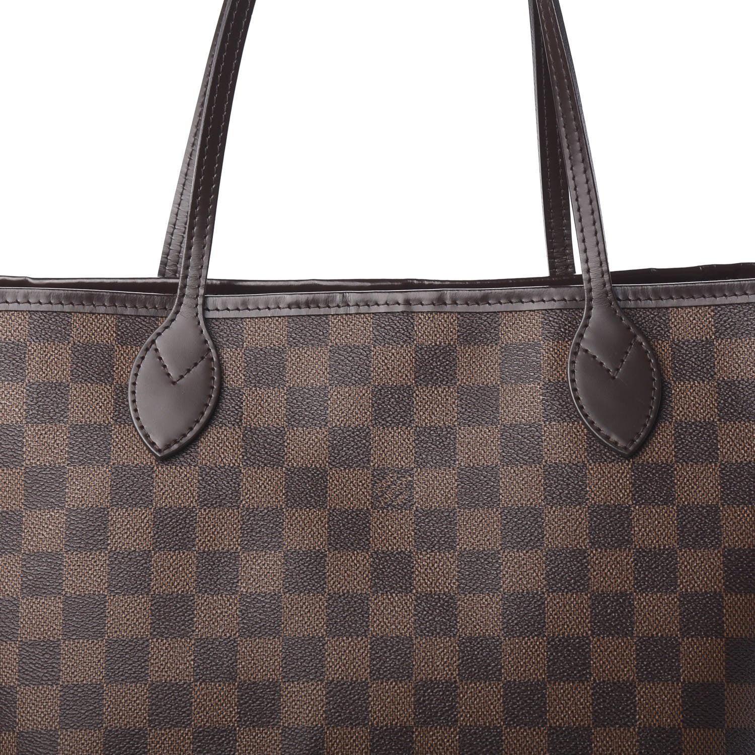 Louis Vuitton Damier Ebene Neo Neverfull MM Rose Ballerine 15 of 17