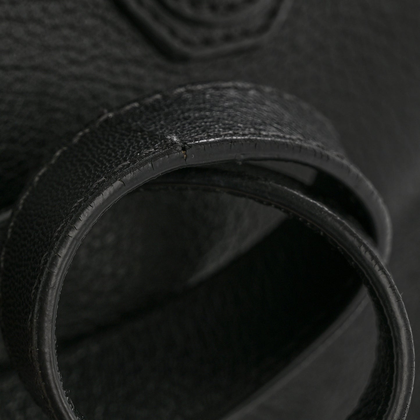 Sugar Goatskin Mini Antigona Black