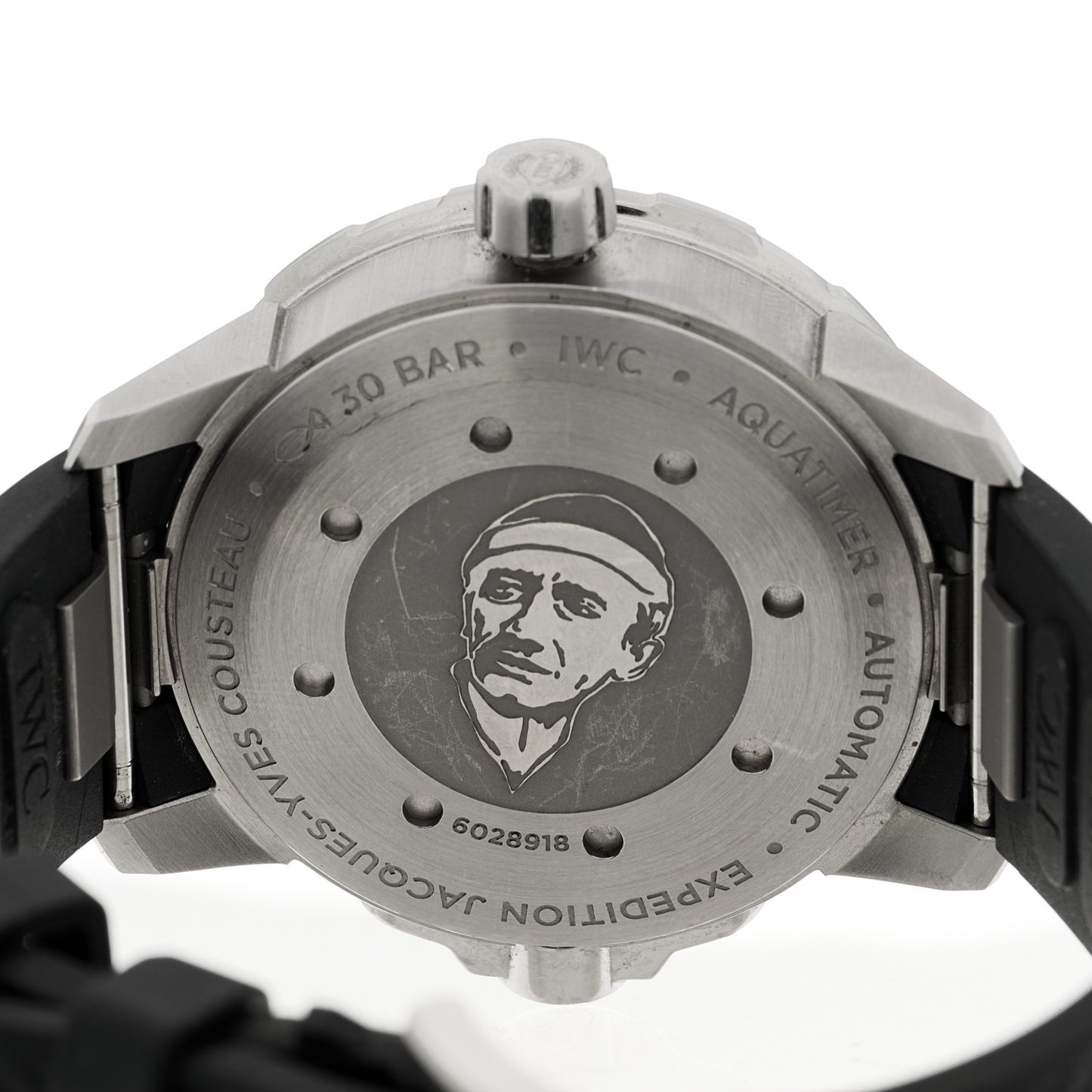 Stainless Steel Rubber 42mm Aquatimer Automatic Watch Blue IW329005