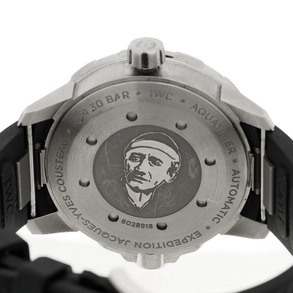 IWC Stainless Steel Rubber 42mm Aquatimer Automatic Watch Blue IW329005 4 of 5